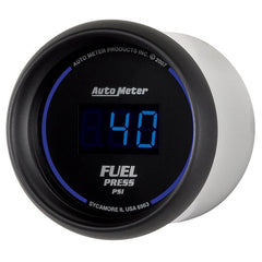 AutoMeter - Autometer 52.4mm 1-100 PSI Black Digital Fuel Pressure Gauge - Demon Performance