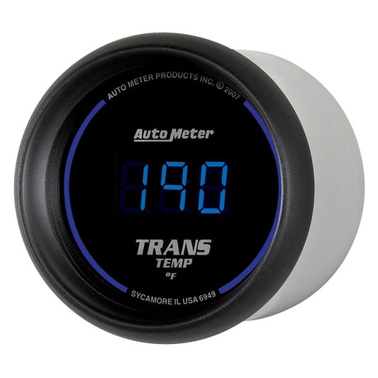 AutoMeter - Autometer 52.4mm Black Digital Trans Temperature Gauge - Demon Performance