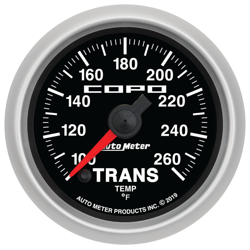 AutoMeter - Autometer 52mm 100-260 Degree Digital Trans Temp Gauge Chevrolet COPO Camaro - Demon Performance