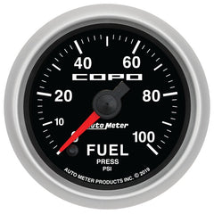 AutoMeter - Autometer 52mm 100 PSI Digital Fuel Pressure Gauge Chevrolet COPO Camaro - Demon Performance