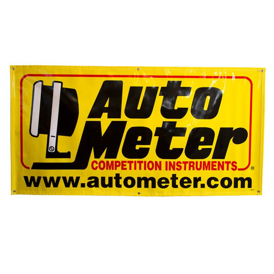 AutoMeter - Autometer 6ft x 3ft Race Banner - Demon Performance