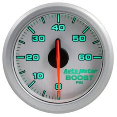 AutoMeter - Autometer Airdrive 2-1/6in Boost Gauge 0-60 PSI - Silver - Demon Performance