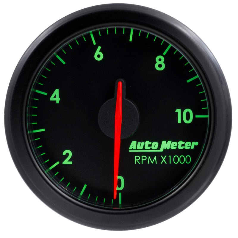 AutoMeter - Autometer Airdrive 2-1/6in Tachometer Gauge 0-10K RMP - Black - Demon Performance