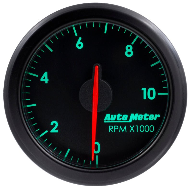 AutoMeter - Autometer Airdrive 2-1/6in Tachometer Gauge 0-10K RMP - Black - Demon Performance