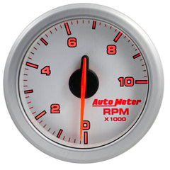 AutoMeter - Autometer Airdrive 2-1/6in Tachometer Gauge 0-10K RMP - Silver - Demon Performance