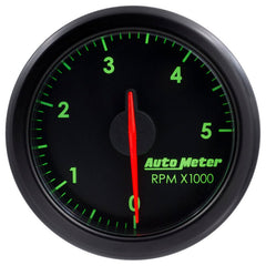 AutoMeter - Autometer Airdrive 2-1/6in Tachometer Gauge 0-5K RPM - Black - Demon Performance