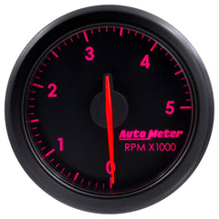 AutoMeter - Autometer Airdrive 2-1/6in Tachometer Gauge 0-5K RPM - Black - Demon Performance