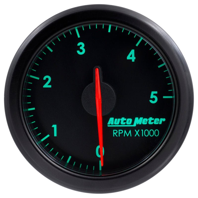 AutoMeter - Autometer Airdrive 2-1/6in Tachometer Gauge 0-5K RPM - Black - Demon Performance