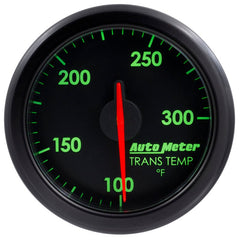 AutoMeter - Autometer Airdrive 2-1/6in Trans Temperature Gauge 100-300 Degrees F - Black - Demon Performance