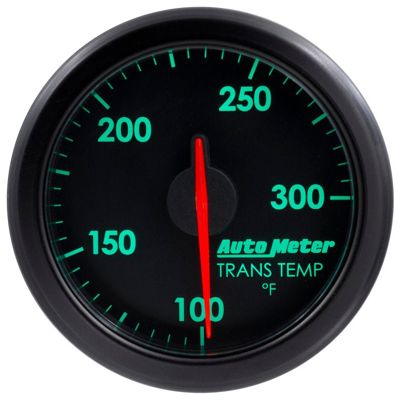 AutoMeter - Autometer Airdrive 2-1/6in Trans Temperature Gauge 100-300 Degrees F - Black - Demon Performance