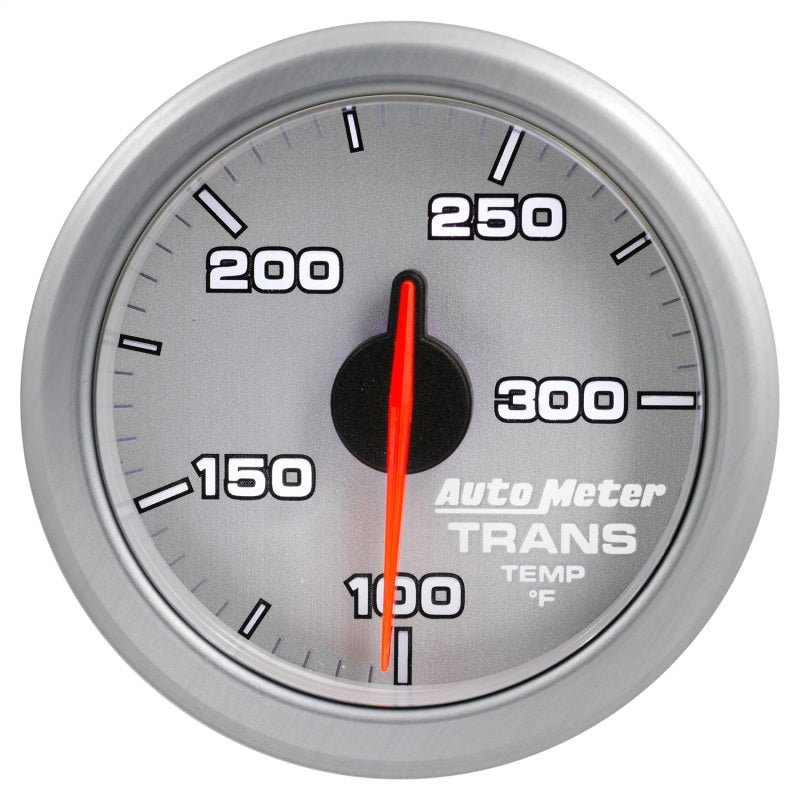 AutoMeter - Autometer Airdrive 2-1/6in Trans Temperature Gauge 100-300 Degrees F - Silver - Demon Performance