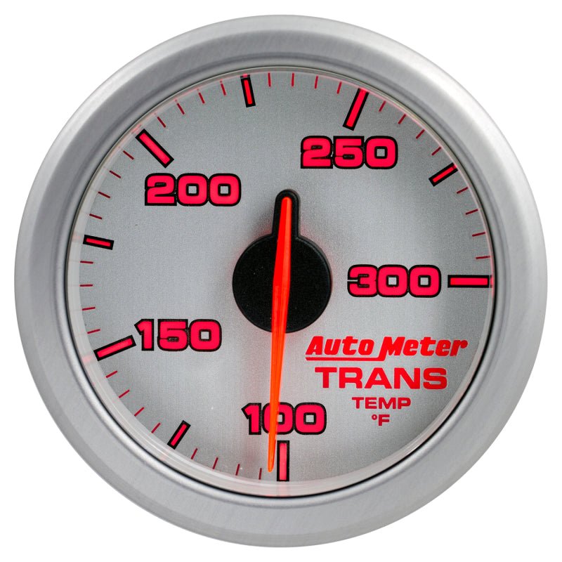 AutoMeter - Autometer Airdrive 2-1/6in Trans Temperature Gauge 100-300 Degrees F - Silver - Demon Performance