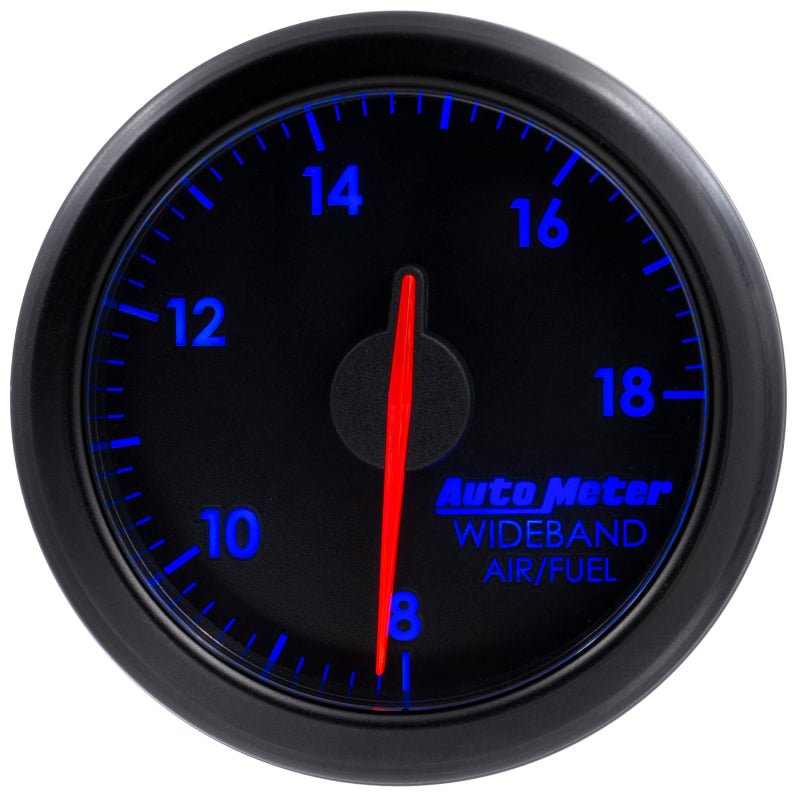 AutoMeter - Autometer Airdrive 2-1/6in Wideband Air / Fuel Gauge 10:1-17:1 ARF Range - Black - Demon Performance