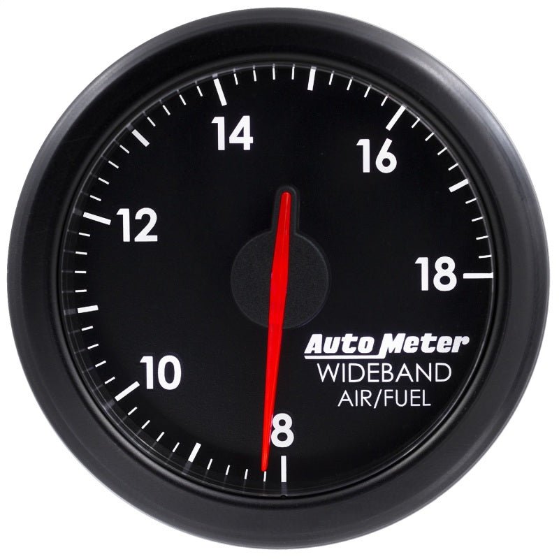 AutoMeter - Autometer Airdrive 2-1/6in Wideband Air / Fuel Gauge 10:1-17:1 ARF Range - Black - Demon Performance