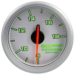 AutoMeter - Autometer Airdrive 2-1/6in Wideband Air / Fuel Gauge 10:1-17:1 ARF Range - Silver - Demon Performance