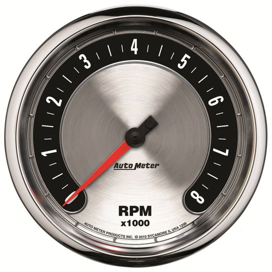 AutoMeter - Autometer American Muscle 5in. 0-8K RPM In-Dash Tachometer Gauge - Demon Performance