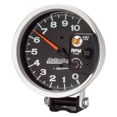 AutoMeter - Autometer AutoGage 5in / 10k RPM / Pedestal Mount Black Tachometer w/ Shift Light - Demon Performance