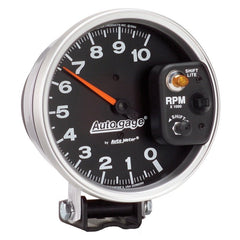 AutoMeter - Autometer AutoGage 5in / 10k RPM / Pedestal Mount Black Tachometer w/ Shift Light - Demon Performance