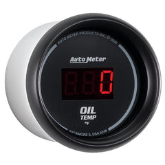 AutoMeter - Autometer Black 0-400F Digital Oil Temp Gauge - Demon Performance