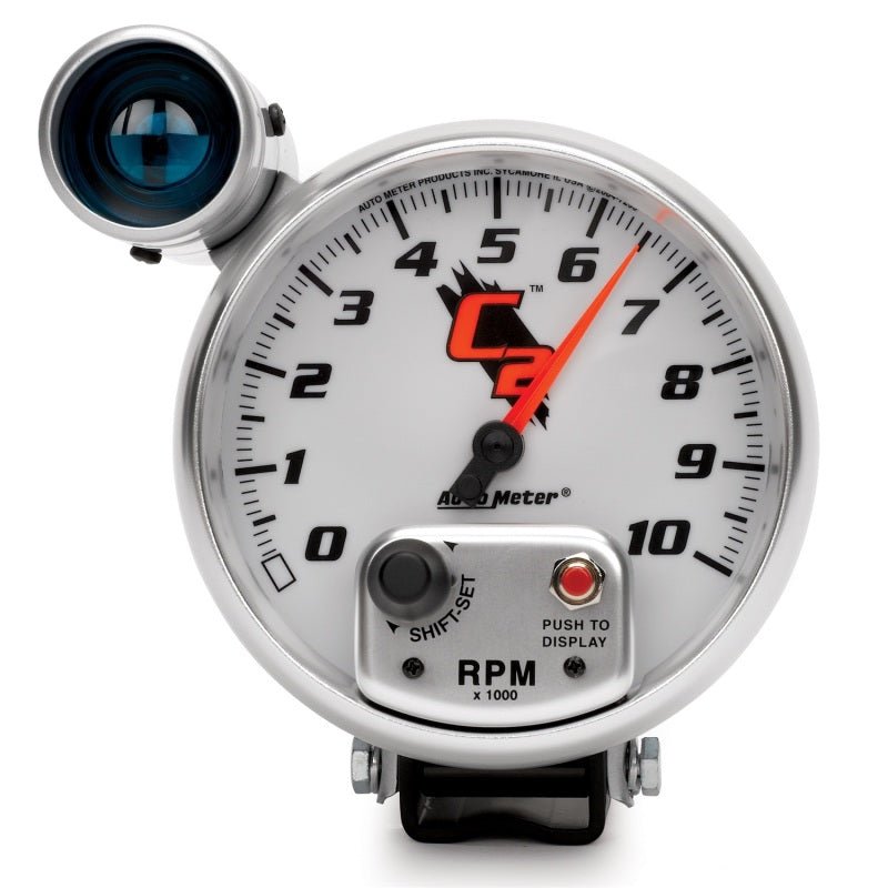 AutoMeter - Autometer C2 5 inch 10000 RPM Shift-Lite Tach - Demon Performance