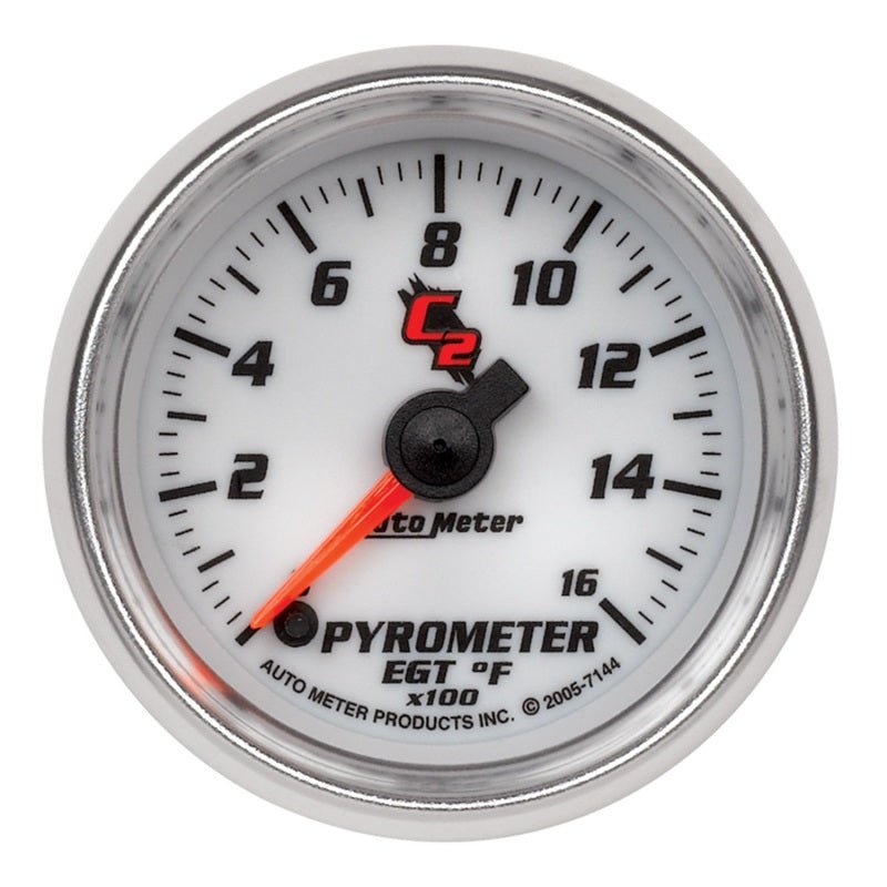 AutoMeter - Autometer C2 52mm 1600 Deg F Electronic EGT Gauge - Demon Performance