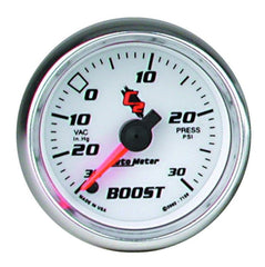 AutoMeter - Autometer C2 52mm 30 PSI Electronic Boost/Vac Gauge - Demon Performance