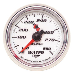 AutoMeter - Autometer C2 52mm Mechanical 140-280 Deg F Water Temperature Gauge - Demon Performance