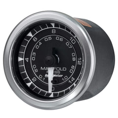 AutoMeter - Autometer Chrono 2-1/16in 15PSI Manifold Pressure Gauge - Demon Performance