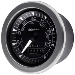 AutoMeter - Autometer Chrono 3-3/8in 160MPH Electric Programmable Speedometer Gauge - Demon Performance