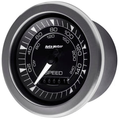 AutoMeter - Autometer Chrono 3-3/8in 160MPH Electric Programmable Speedometer Gauge - Demon Performance