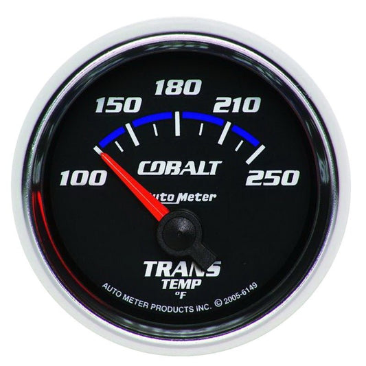 AutoMeter - Autometer Cobalt 2-1/6in 100-250 Degree F Transmission Temperature Gauge - Demon Performance