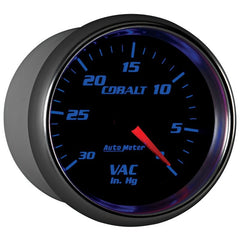 AutoMeter - Autometer Cobalt 2-5/8in. / 0-30 IN HG / Mechanical Vacuum Gauge - Demon Performance