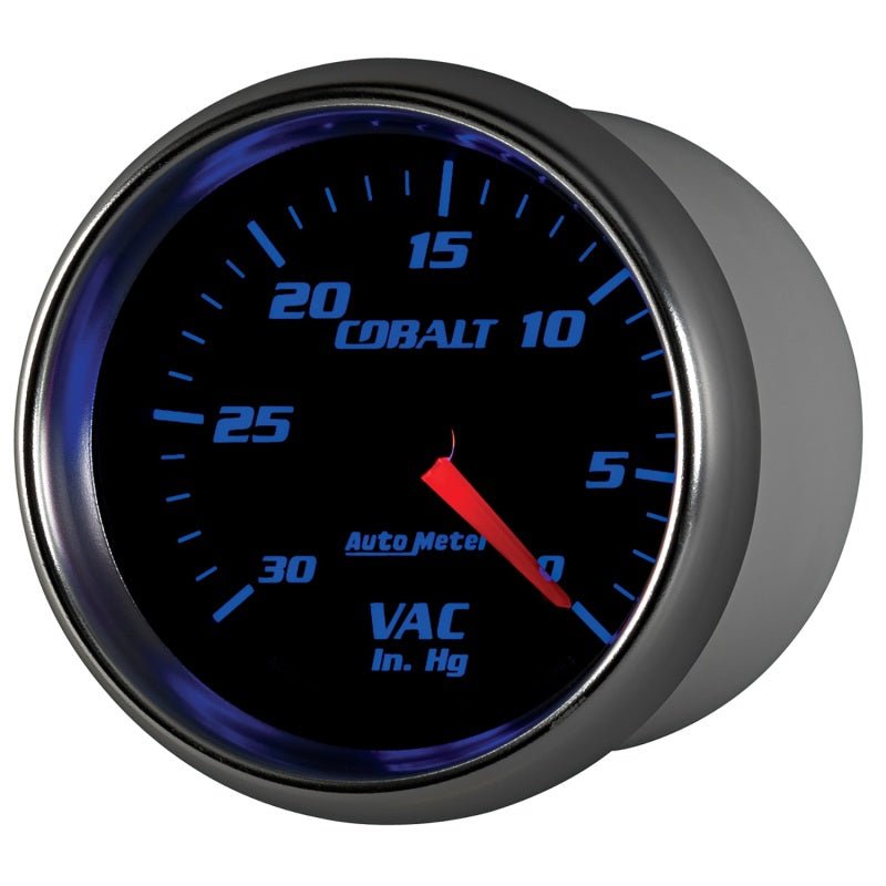 AutoMeter - Autometer Cobalt 2-5/8in. / 0-30 IN HG / Mechanical Vacuum Gauge - Demon Performance