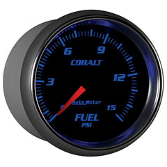 AutoMeter - Autometer Cobalt 2-5/8in Mechanical Fuel Pressure Gauge 0-15 PSI - Demon Performance