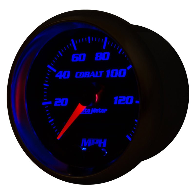 AutoMeter - Autometer Cobalt 3-3/8in 0-140MPH In-Dash Electronic GPS Programmable Speedometer - Demon Performance