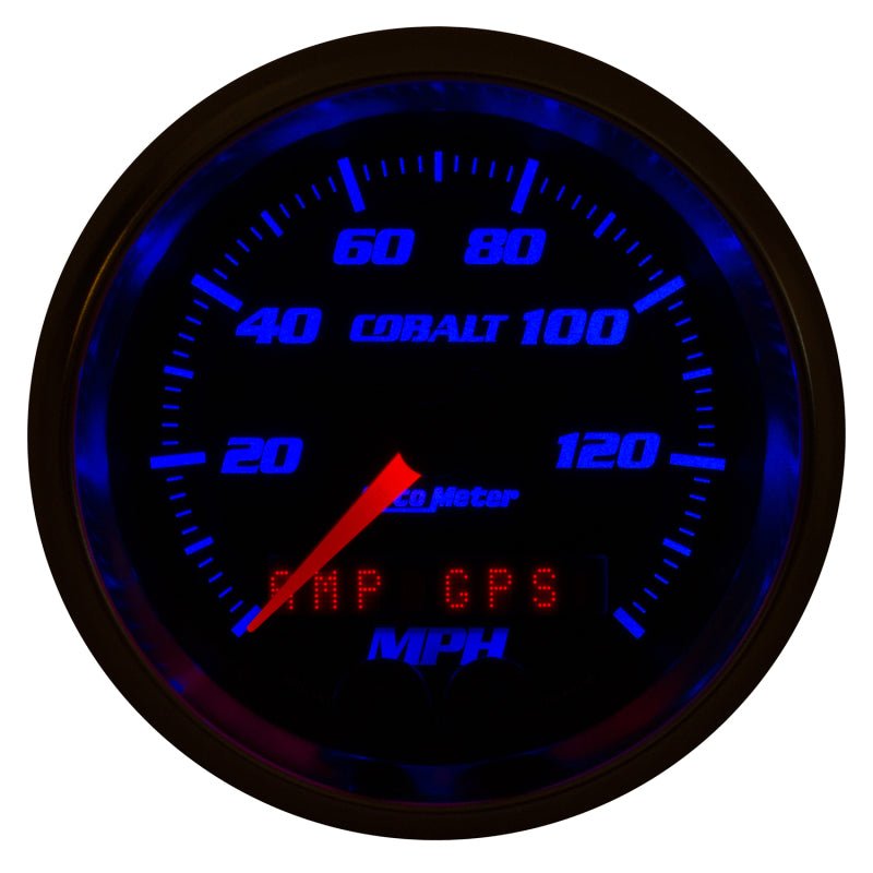 AutoMeter - Autometer Cobalt 3-3/8in 0-140MPH In-Dash Electronic GPS Programmable Speedometer - Demon Performance