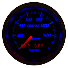 AutoMeter - Autometer Cobalt 3-3/8in 0-140MPH In-Dash Electronic GPS Programmable Speedometer - Demon Performance