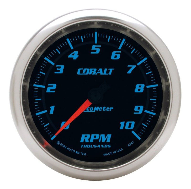 AutoMeter - Autometer Cobalt 3-3/8in 10,000RPM In-Dash Tachometer - Demon Performance