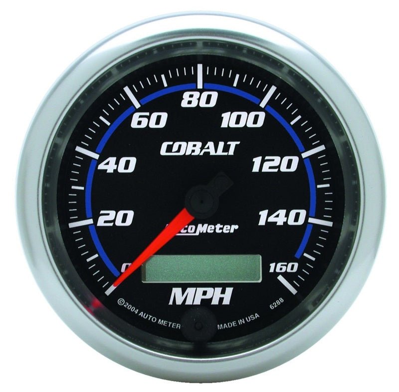 AutoMeter - Autometer Cobalt 3-3/8in 160mph In-Dash Electronic Speedometer - Demon Performance