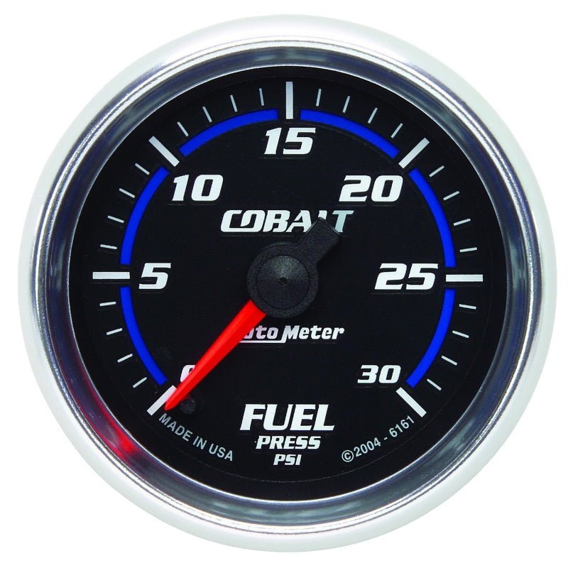 AutoMeter - Autometer Cobalt 52mm 0-30 PSI Full Sweep Electronic Fuel Pressure Gauge - Demon Performance