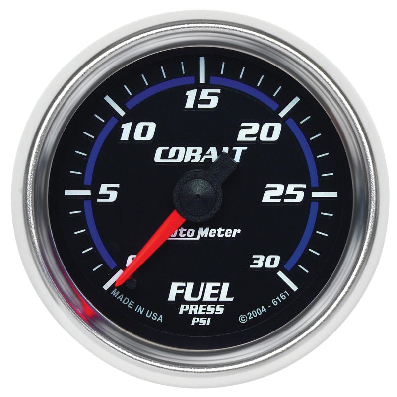 AutoMeter - Autometer Cobalt 52mm 0-30 PSI Full Sweep Electronic Fuel Pressure Gauge - Demon Performance