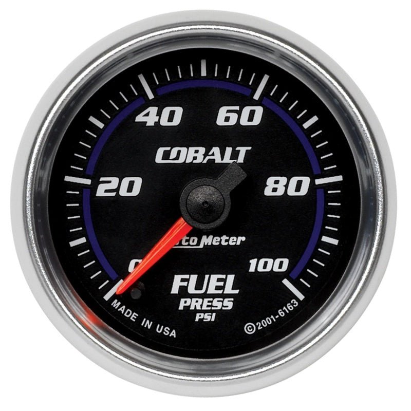 AutoMeter - Autometer Cobalt 52mm 100 PSI Electronic Fuel Pressure Gauge - Demon Performance