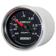 AutoMeter - Autometer Cobalt 52mm 2 BAR Mechanical Boost Gauge - Demon Performance