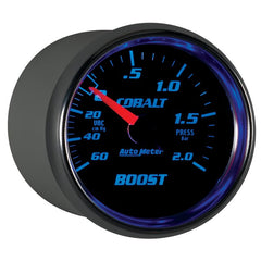 AutoMeter - Autometer Cobalt 52mm 2 BAR Mechanical Boost Gauge - Demon Performance