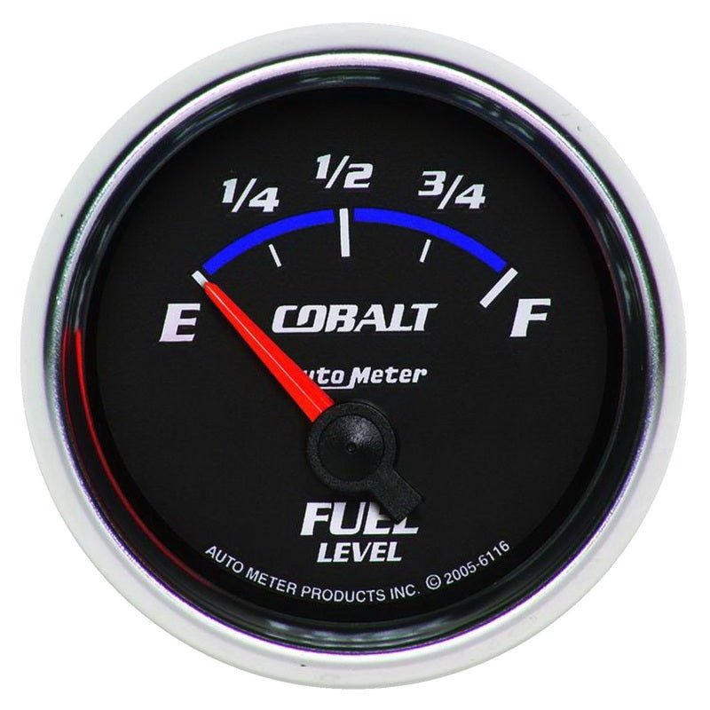 AutoMeter - Autometer Cobalt 52mm 240 E/33 F SSE Fuel Level Gauge - Demon Performance