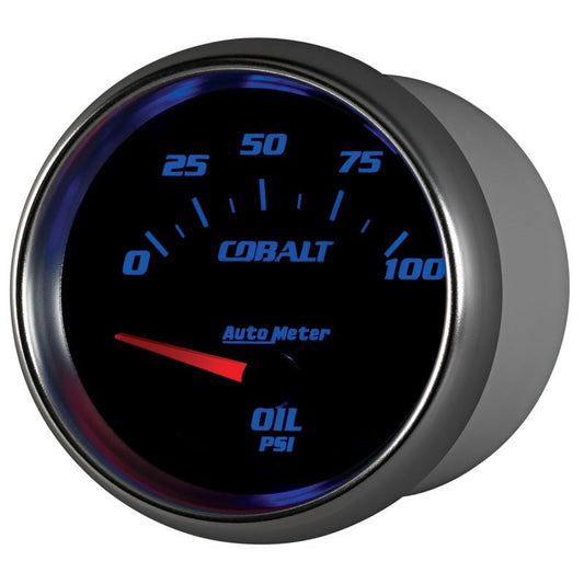 AutoMeter - Autometer Cobalt 66.7mm 0-100 PSI Oil Pressure Gauge - Demon Performance