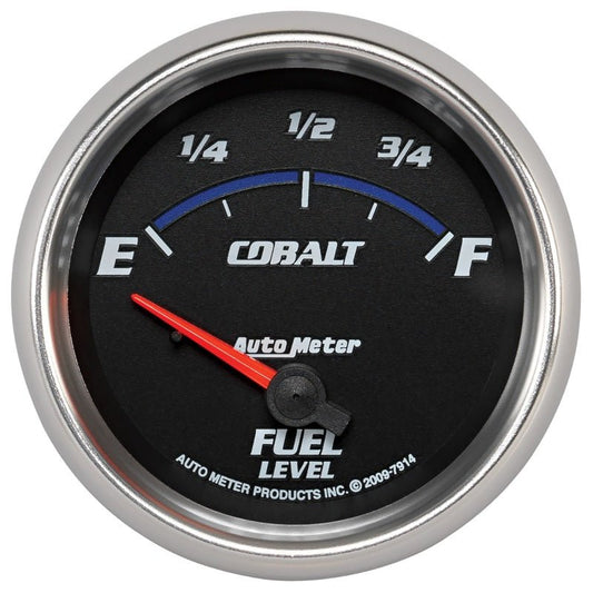 AutoMeter - Autometer Cobalt 66.7mm 0-90 ohms Fuel Level Gauge - Demon Performance