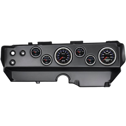 AutoMeter - Autometer Cobalt 70-74 E-Body/Cuda/Challenger Dash Kit 6pc Tach / MPH / Fuel / Oil / WTMP / Volt - Demon Performance