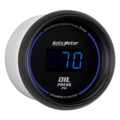 AutoMeter - Autometer Cobalt Digital 52.4mm Black 0-100psi Oil Pressure Gauge - Demon Performance