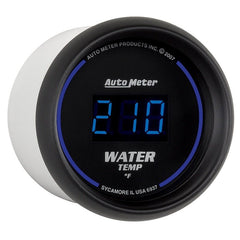 AutoMeter - Autometer Cobalt Digital 52.4mm Black 0-300 deg F Water Temperature Gauge - Demon Performance